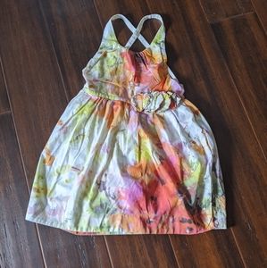 Crewcuts strappy watercolor dress